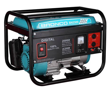 Bronco 2kw 2kVA Household Gasoline Generator Portable Generator China