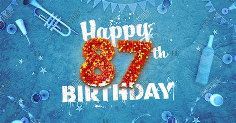 Happy 87th Birthday Wishes Image