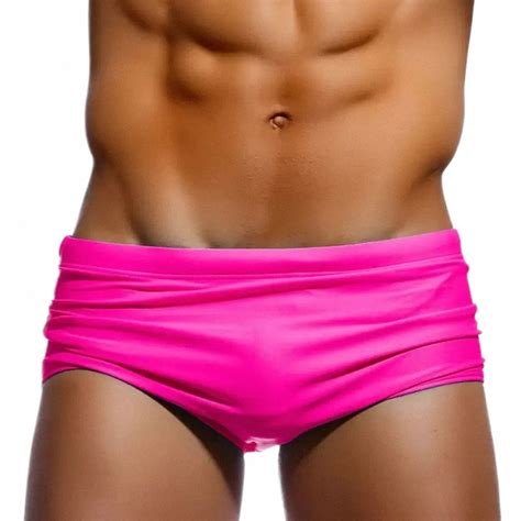 Men S Sexy Swim Boxer Briefs Beachwear Surfing Bathing Suit Mens Swimming Shorts For Gay Men