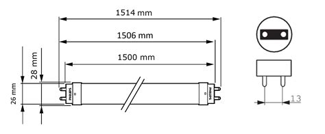 MASTER LEDtube Value UN 1500mm UO 23W 840 T8 LED Trubice 23W 3700lm