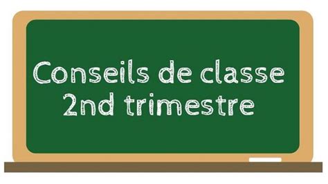 Planning Des Conseils De Classes Du 2nd Trimestre 20222023 Vie Du