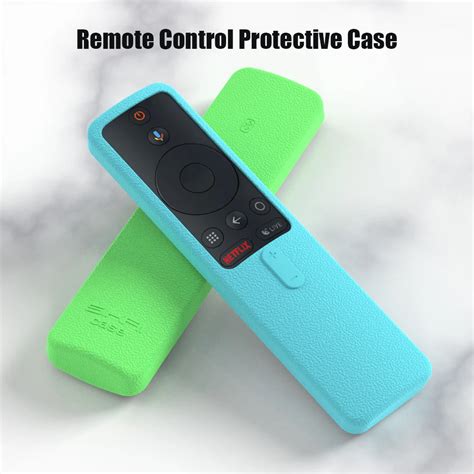 Smart TV 4X Cover For Xiaomi Mi TV Box S Stick 1080P BT Voice Remote