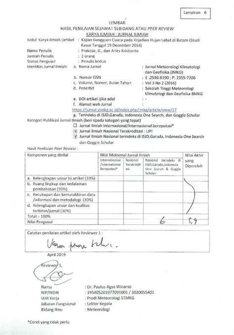 Pdf Prodi D Iv Meteorologi Sekolah Tinggi Meteorologi