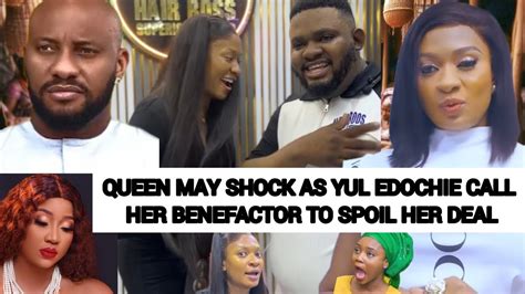 Queen May Shock As Yul Edochie Call Her Benefactor To Spoil Her Deal