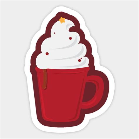 Hot Coco Sticker Hot Cocoa Lover