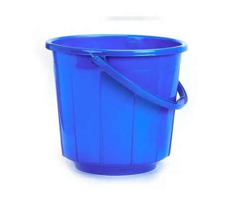 Plastic HDPE Water Bucket 13 Litre Manufacturer For Household At Rs