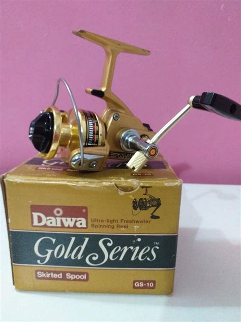 Vintage Daiwa Gs 10 Gold Series Japan Sports Equipment Fishing On