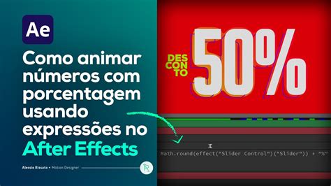 Como Animar Números Com Porcentagem Usando Expressões No After Effects