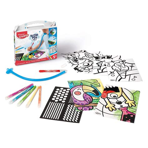 Set Art Stico Maped Blow Pen Pop Art Librer A Guido