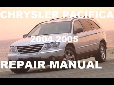 Chrysler Pacifica Repair Manual