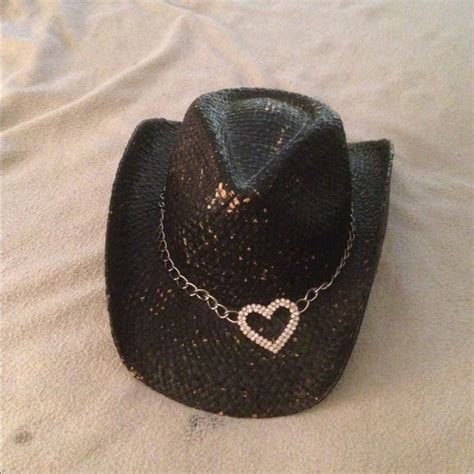 Cowboy Hat With Bling Black Adorable Cowboy Hats Cowgirl Bling Bling Black