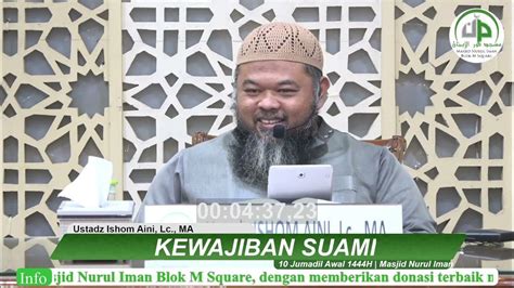 7 Kewajiban Suami Ustadz Ishom Aini Lc Ma Youtube