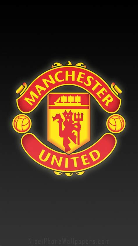 Manchester United Logo Black Wallpaper - Infoupdate.org