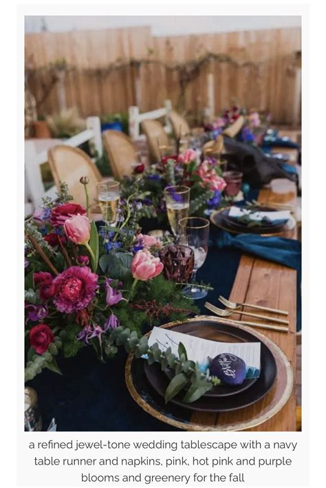 Jewel Toned Wedding Centerpieces Sure To Wow Your Guests Artofit