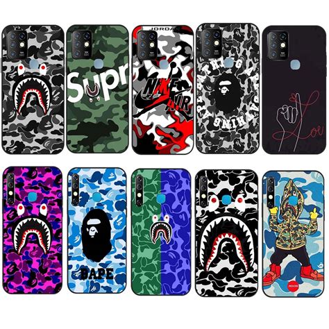 Infinix Hot I Note Pro I Soft Silicone Case Tpu Phone Cover Qu Bape Shopee Philippines