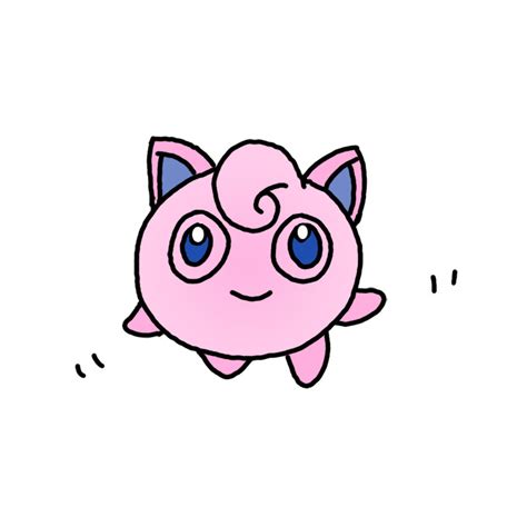 How To Draw Jigglypuff From Pokemon Step By Step Easy Drawing Guides