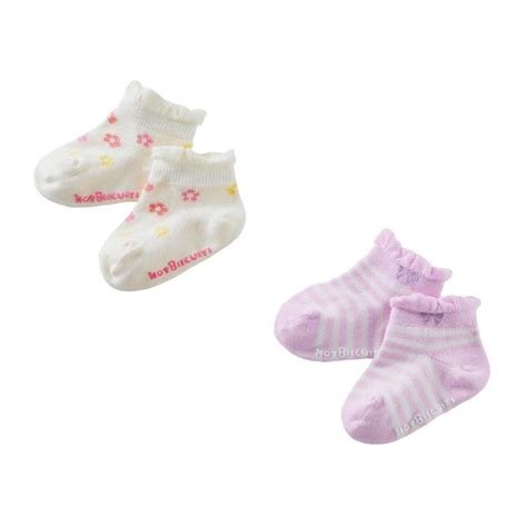 HOT BISCUITS ミキハウス ローカット ソックスパック 白 ピンク ブルー マルチカラー cm cm cm cm cm ホットビスケッ