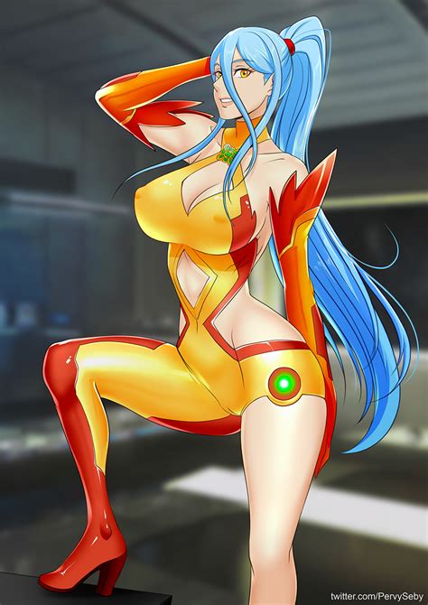 Fusion Girl 6 Sazura Samus X Azura By Oo Sebastian OO Hentai Foundry