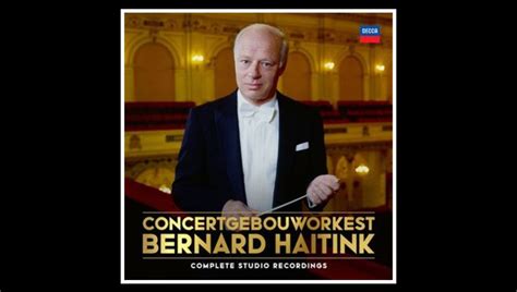 Complete Studio Recordings Bernard Haitink Concertgebouworkest