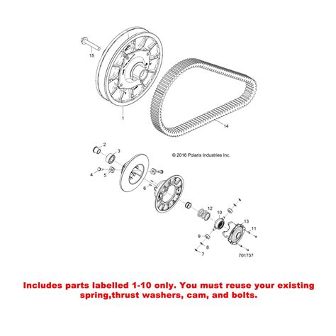 Polaris Rzr 1000 Xp Secondary Clutch Bolt Torque at Andres Lowe blog