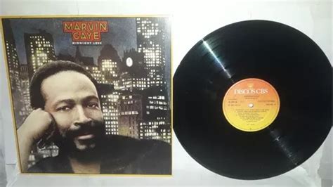 Lp Marvin Gaye Midnight Love 1982 Excelente Estado Parcelamento Sem Juros