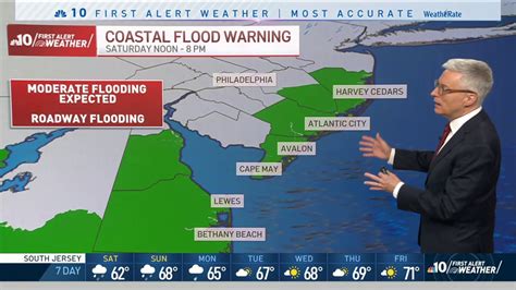 Saturdays Coastal Storm To Bring Heavy Rain Strong Winds Nbc10 Philadelphia