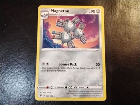 Pok Mon Tcg Magneton Sword Shield Astral Radiance Reverse