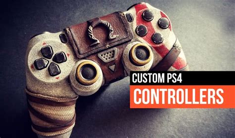 7 Best Custom PS4 Controllers: Get An Edge Over Your Foes