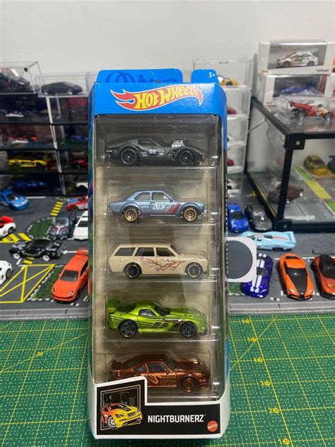 Hot Wheels Nightburnerz 5 Pack Hobbies Toys Toys Games On Carousell