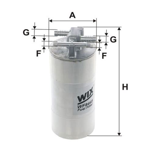 Топливный фильтр WIX FILTERS WF8445 Audi Allroad, A6 4F0127401H – фото ...