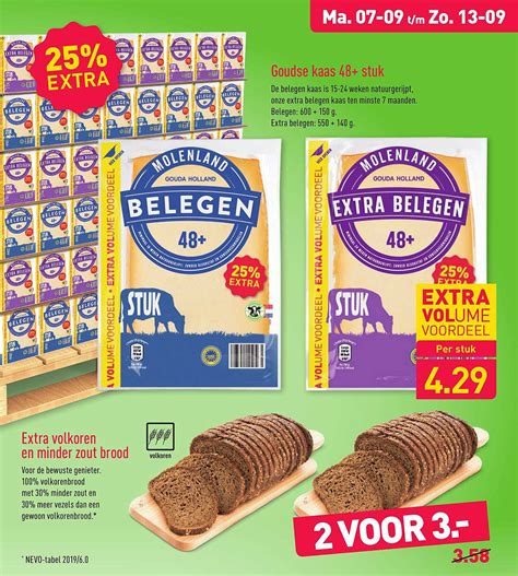 Goudse Kaas Stuk Aanbieding Bij Aldi Folders Nl