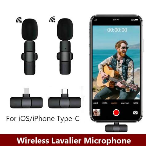 Original K8 Lavalier Wireless Microphone Lapel Mobile Phone