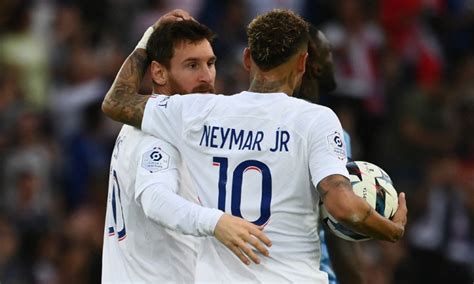 Psg Derrota Troyes De Virada E Gols De Neymar Messi E Mbapp