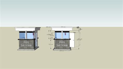 Pos Security Ahonk 3d Warehouse