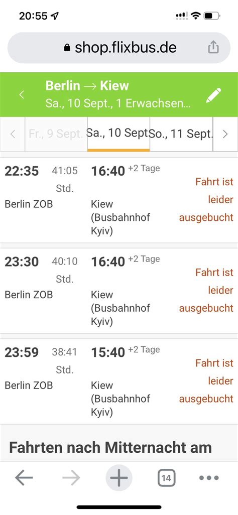 Selbstdenker on Twitter Warum ist flixbus für nächsten 14 Tage