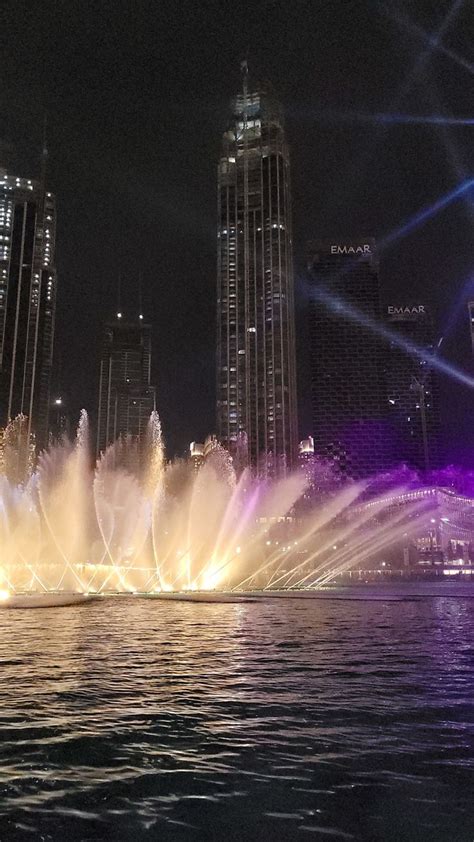 Dubai Fountain Show Nel 2024 Tramonti