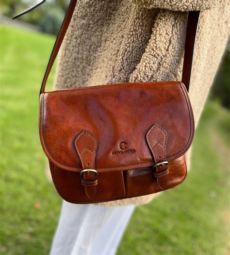 Leather Crossbody Bag – Andrea - Leather Bags NZ