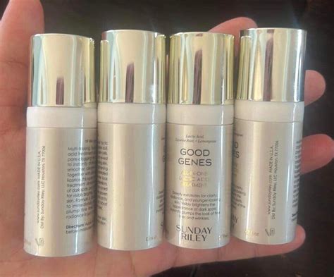 Sunday Riley Good Genes Lactic Acid Treatment 8 Ml X 4 Total 32 Ml Ebay