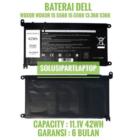 Jual Baterai Dell Vostro P G P G Crh T Jx