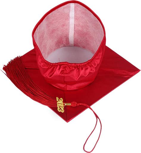 Shiny Red Cap and Tassel | Cap and Gown Direct