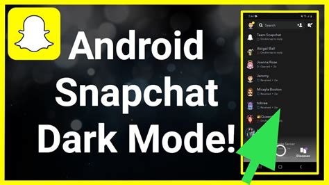 How To Get Dark Mode On Snapchat Ltech