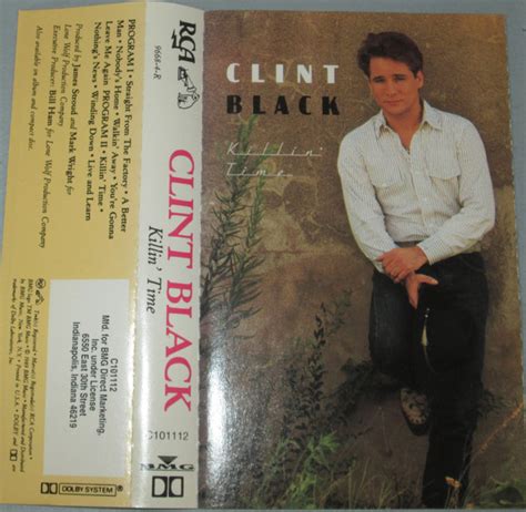 Clint Black – Killin' Time (1989, Dolby System, Cassette) - Discogs