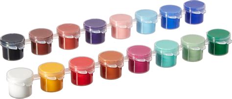 Amazon Delta Creative Paint Pots Set With Paint And Brush For