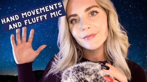 ASMR Super Slow Hand Movements And Fluffy Mic Sounds Whispering 2