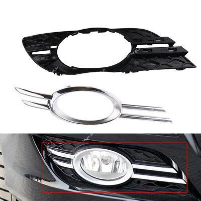 Front Fog Light Grill Chrome Trim Cover Rh For Mercedes Benz E Class