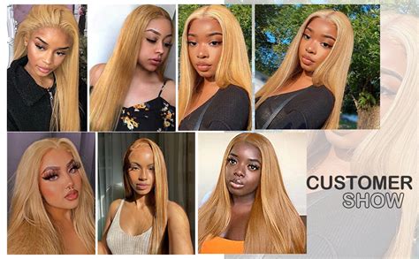 Amazon Soku X Lace Front Wigs Inch Long Straight Synthetic