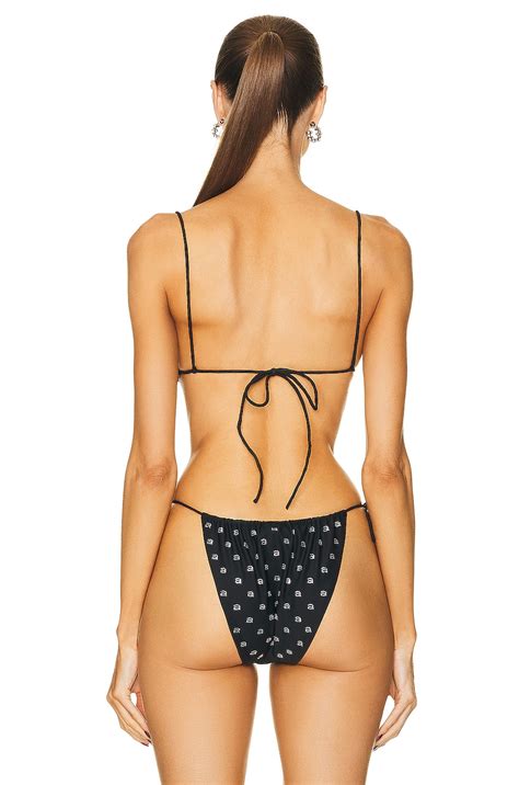 Alexander Wang Bikini Top In Black FWRD