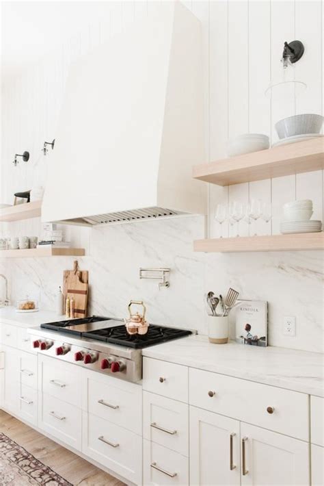 Kitchen Tile Backsplash Ideas For White Cabinets