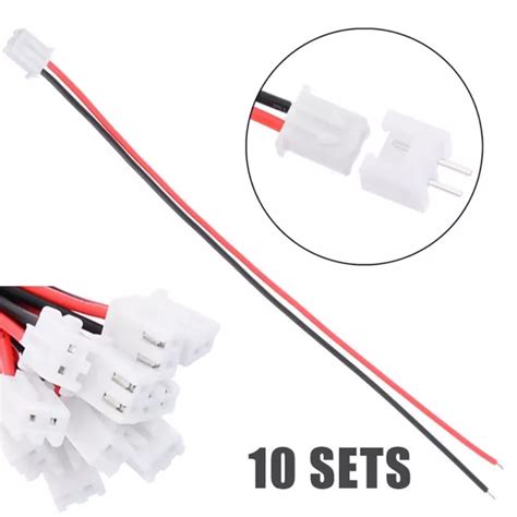 10 Sets Of Xh254mm Micro Jst Connector Plug With Wires For Diy Projects £587 Picclick Uk