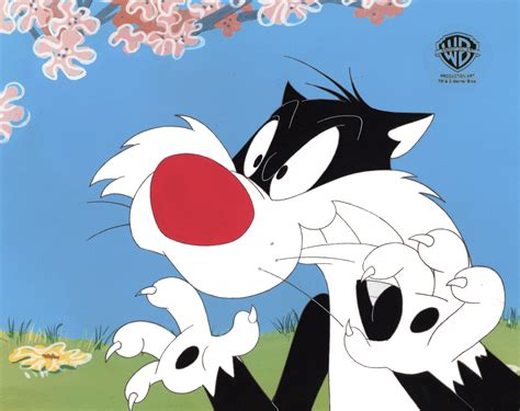 Sylvester and Tweety Mysteries Original Production Cel: Sylvester ...